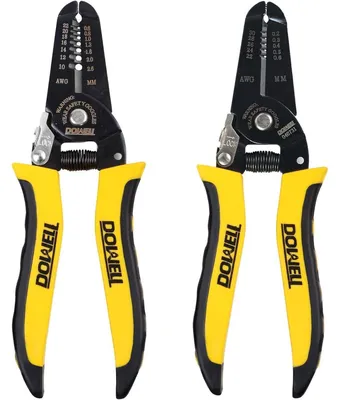 Zdjęcie produktu dla Obcinak do kabli 10-22 AWG + 22-30 AWG, wielofunkcyjne narzędzie dla elektryków, 2-częściowe