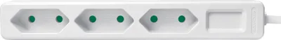 Produktbild von LogiLink LPS229B, 1,5 m, Drinnen, Typ C, IP20, Schwarz, 3 AC-Ausgänge