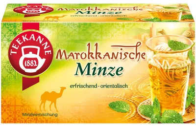 Zdjęcie produktu dla Czajniczek marokańska mięta Herbata miętowa odświeżająca orientalna 36g