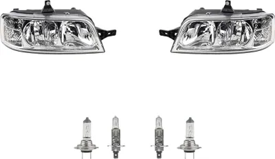 Produktbild von Johns, Scheinwerfer Set Links & Rechts passend für Peugeot Boxer mit Leuchtmitteln