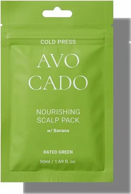 Zdjęcie produktu dla Rated Green Avocado Kuracja odżywcza do skóry głowy z awokado i bananem, 50ml