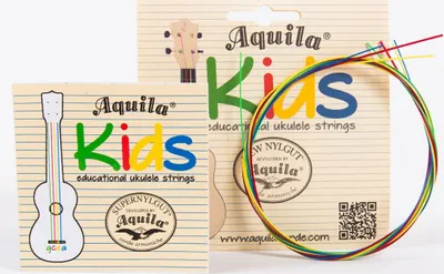 Produktbild von Aquila 138U Kids multi color strings für Ukulele