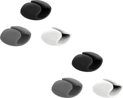 Image de DELOCK Kabelhalter Clip Set 6 Stück
