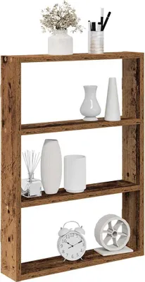 Immagine prodotto di Maison Exclusive - Mensola da parete effetto legno antico 43x9x60 cm Materiale ligneo