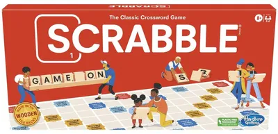 Productafbeelding van Bordspel Woordspel Scrabble - Klassiek kruiswoordspel - 2-4 spelers - Houten letters