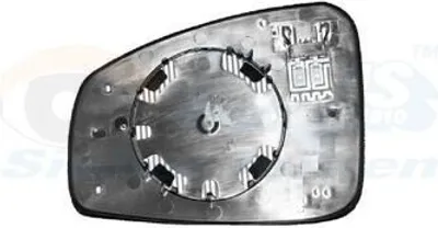 Produktbild von VAN WEZEL Spiegelglas Außenspiegel Rechts für RENAULT Scénic III (JZ0/1) Konvex Beheizbar 4380838