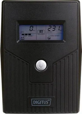 Obrázek produktu pro DIGITUS Digitus DN-170063-LCD zdroj nepřerušovaného napájení (UPS) Line-Interactive 0,6 kVA 360 W