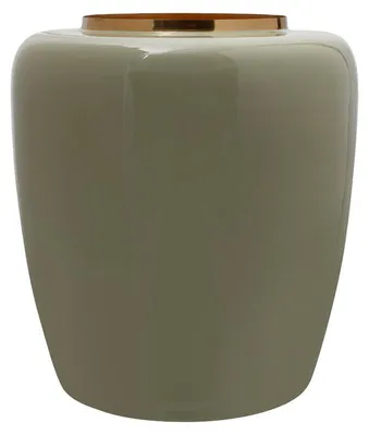 Immagine prodotto di Vaso decorativo Artisse in metallo menta e oro