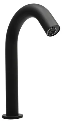 Produktbild von Automatischer Sensor-Wasserhahn, Edelstahl, Gesamthöhe 23 cm, Auslaufhöhe 15 cm, Aufsatzmontage, Ideal für Bad und Küche