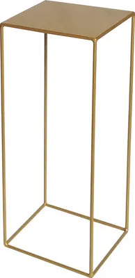 Produktbild von Pflanzentisch Lafiora Metall 28 x 28 x 70 cm gold