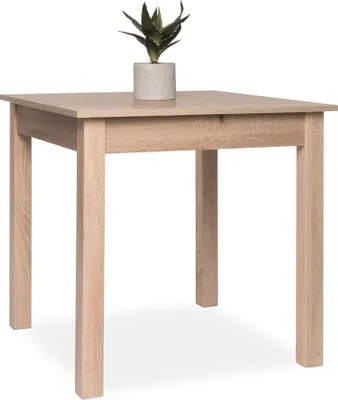 Obrázok produktu pre Esstisch >Crawley< in Sonoma-Eiche - 120x76,5x80cm (BxHxT)