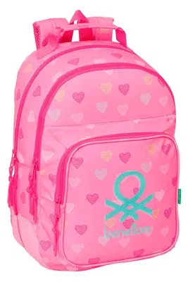 Produktbild von Safta Benetton 20l 32x42x15 Cm Rucksack Rosa Kinder Rosa One Size