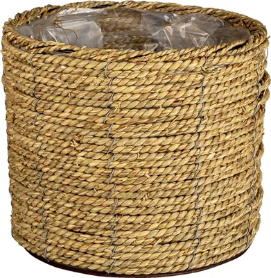 Obrázok produktu pre Clayre & Eef, hnedý kvetináč, Ø 26 x 21 cm, 64849