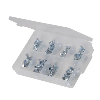 Produktbild von Fixman Flügelmuttern-Sortiment 40-tlg.