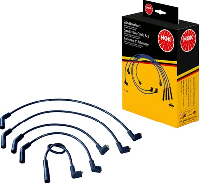 Immagine prodotto di Set di cavi di accensione a 5 fili, nero, NGK – Competenze aftermarket per ROVER 200