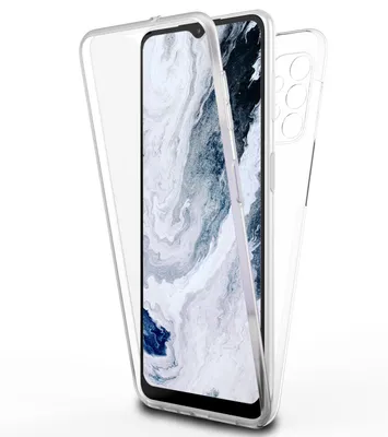 Produktbild von Für Samsung Galaxy A13 - Klare 360° Schutzhülle Anti-Gelb Robust Etui
