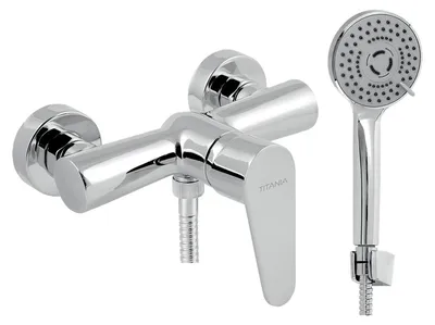 Productafbeelding van Novaservis Titania Fresh - Douchekraan met accessoires, chroom, model 96061,0E