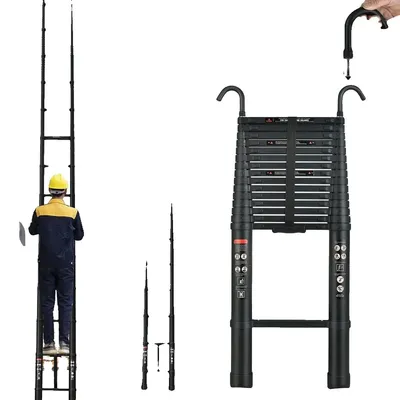 Produktbild von Faltleiter, 6,2 m Höhe, 150 kg Tragfähigkeit, 6.2M