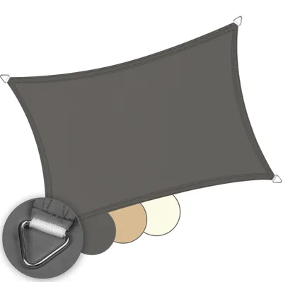 Produktbild von Sonnensegel NYVISun Rechteckig, Farbe:Graphit, Größe:2.00 x 4.00 m