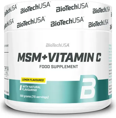 Produktbild von BioTech MSM + Vitamin C - 150g