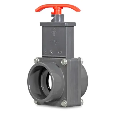 Produktbild von PVC Absperrschieber beidseitig Ø 50 mm Klebemuffe