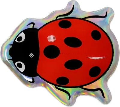 Immagine prodotto di Adesivo 3D ricamo coccinella HQ