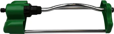 Produktbild von Jardinion Sprinkler Rasensprenger 41 x 14 x 8.5cm Beregnung Schwenkregner Bewässerungssystem Grün, Gartensprenger, Rasensprinkler, Sprinkleranlage, Gartenbewässerung, Flächenbewässerung