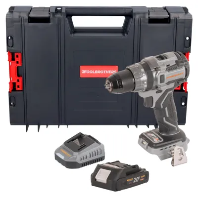 Produktbild von Procraft Industrial CD20Abb Akku Schlagbohrschrauber 20 V 85 Nm + 1x Akku 2,0 Ah + Ladegerät + RHINO Toolcase