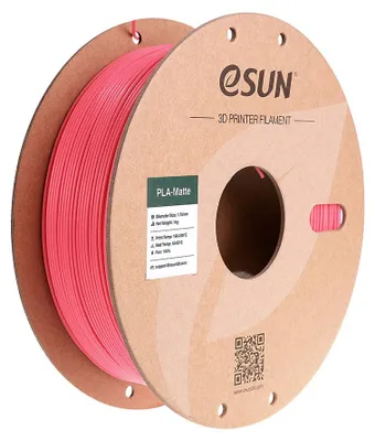Produktbild von eSUN PLA-Matt Strawberry Red 1.75 mm 1KG