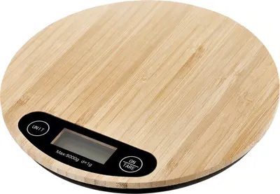 Produktbild von Ambition Natural 20cm Küchenwaage aus Bambus wie abgebildet
