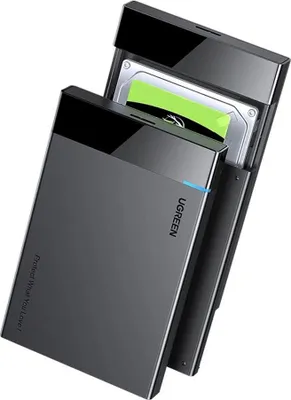 Produktbild von UGREEN External Hard Drive Enclosure for 2,5-Zoll HDD/SSD