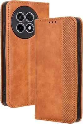 Produktbild von OnePlus 13R Hülle - Coverup Vintage Style Klapphülle - Braun