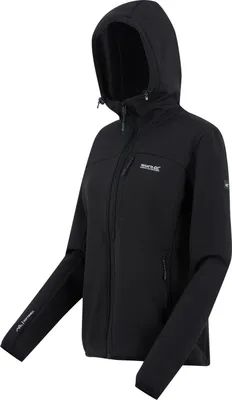Produktbild von Regatta Softshelljacke Ossek für Damen, Farbe:Schwarz, Größe:40