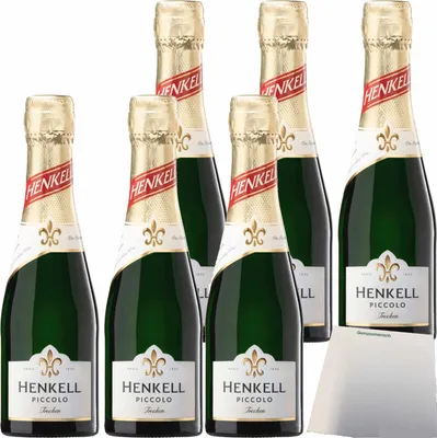 Image de 12 x 0,2 l Henkell Sekt Trocken Piccolo bouteilles | 11,5 % vol