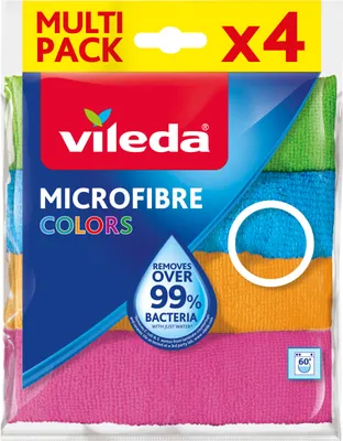 Zdjęcie produktu dla Reinigungstuch Mikrofaser VILEDA Col 155717 4 Stk