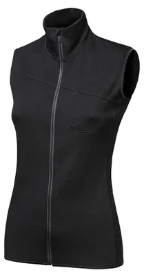 Image de Gilet SENSOR MERINO EXTREME UP pour femme, noir, taille L