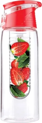 Immagine prodotto di Asobu drinking bottle Flavour It 2 Go rosso con filtro