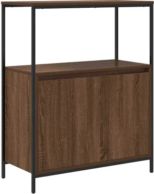 Obrázok produktu pre Kúpeľňová skrinka s policami dub hnedý 76,5x35x95 cm