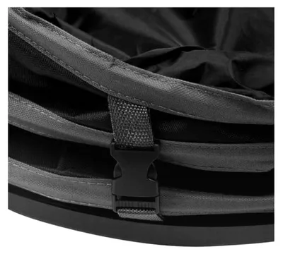 Produktbild von Faltbarer Gartenabfallsack 80 L – Laubsack mit verstärktem Boden, wasserdichtem Oxford-Gewebe, Tragegriffen, platzsparend faltbar