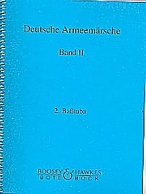 Produktbild von Deutsche Armeemärsche Band 2 :für Blasorchester