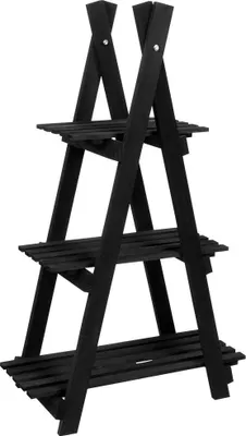 Obrázok produktu pre Drevený stojan na kvety 3 poschodia 84 cm