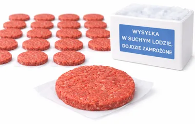 Produktbild von Rindfleisch-Burger 30 Stk. je 180g 5,4kg - Zaczyk