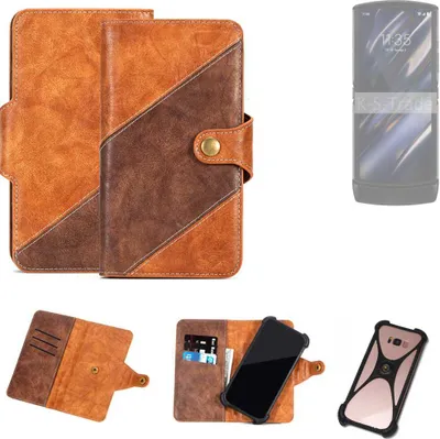 Produktbild von K-S-Trade Handyhülle Schutzhülle Bookstyle Case Wallet-Case kompatibel mit Motorola Razr (2019) Cover Klapphülle Kantenschutz Smartphone