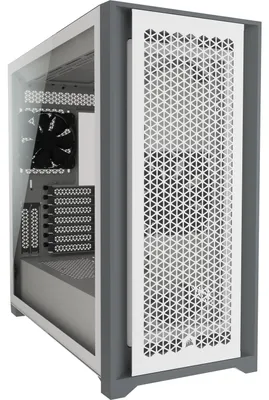 Produktbild von 5000D Airflow TG (weiß, Tempered Glass)