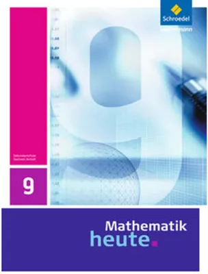 Obrázek produktu pro Mathematik heute 9. Schulbuch. Realschule. Sachsen-Anhalt