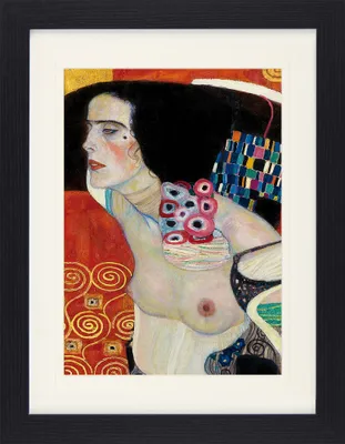 Produktbild von Gustav Klimt Gerahmtes Bild Mit Edlem Passepartout | Wand-Bilder | Im Bilderrahmen - Judith II, Salome, 1909 (40 x 30 cm)
