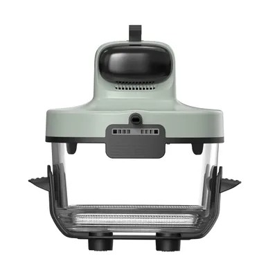 Produktbild von Dreame Tasti AirFryer 5-in-1 Heißluftfritteuse,6mm starkes,tragbares Borosilikatglas,3D-Heißluftzirkulation,spülmaschinenfest,360°Sicht,2.5l+4.5l,Grün