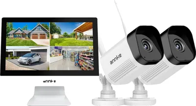 Immagine prodotto di Sistema di telecamere di sicurezza, risoluzione 8MP, visione notturna migliorata, 6 telecamere da 8MP