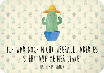 Produktbild von Mr. & Mrs. Panda magnet Kaktus Hut - Kaktus Grün - Geschenk, tafelmagnet, Geschenkidee, whiteboardmagnet, Spruch, Kakteen, Reisetagebuch, Kühlschrankmagnet, haftmagnet