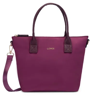Image de L.CREDI sac à main sac à épaule bandoulière Pura Hand Bag Dark Berry pourpre